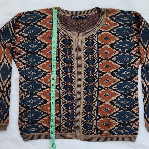 NEW Peruvian Connection Samarkand Cardigan Medium - Picture 9 of 11